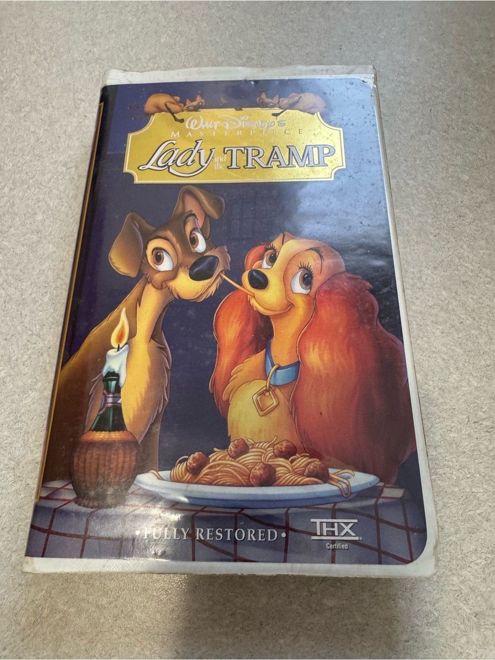 Disney Dog Toy Plush — Brown and Orange Lady & Tramp Style